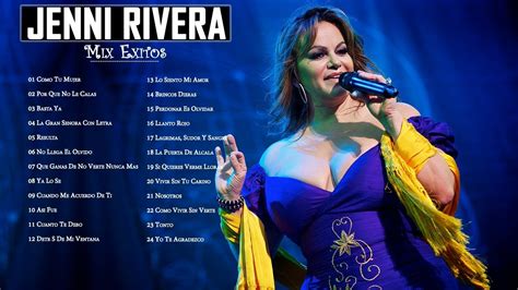 Dec 9, 2020 · 5 Best Jenni Rivera Songs Honoring Her Legacy: ‘Ya Lo Se,’ ‘La Gran Señora’ & More. To honor Jenni Rivera's music and legacy, has gathered the late Mexican singer's five best songs. By ... 